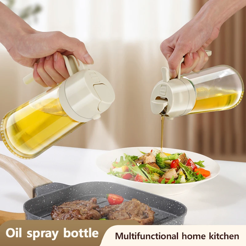 Kitchen Gadgets Oil Spray - Baru 470ml Pot semprotan minyak 2-in-1