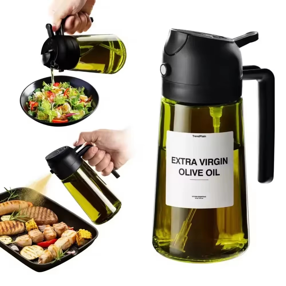 Kitchen Gadgets Oil Spray - Botol Dispenser Minyak Zaitun 2 in