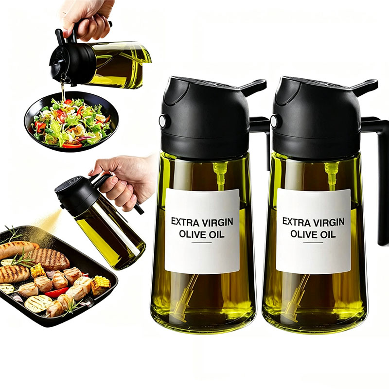 Kitchen Gadgets Oil Spray - Botol Plastik Dispenser Minyak Zaitun untuk