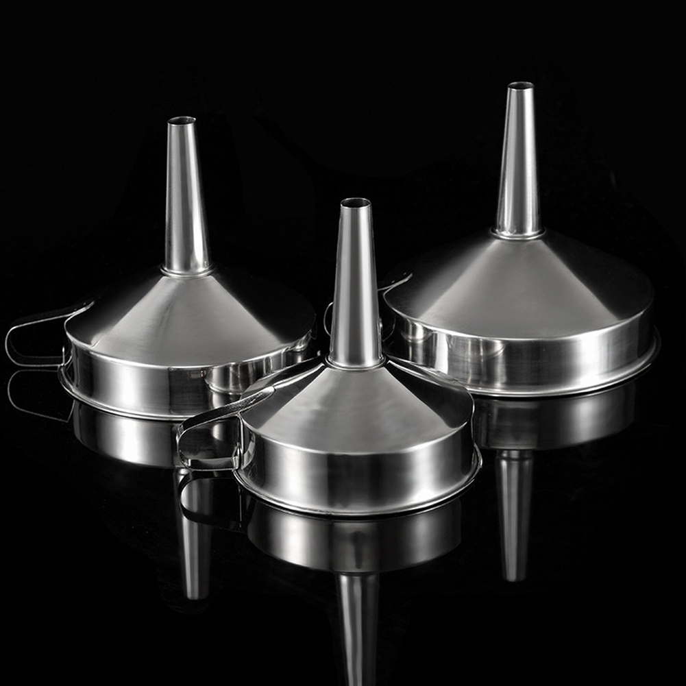 Kitchen Gadgets Design - 1 Buah Corong Minyak Goreng Baja