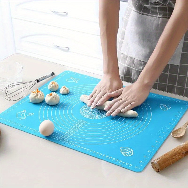 Pizza Stone Baking - Alas Panggang Silikon Pembuat Adonan Pizza