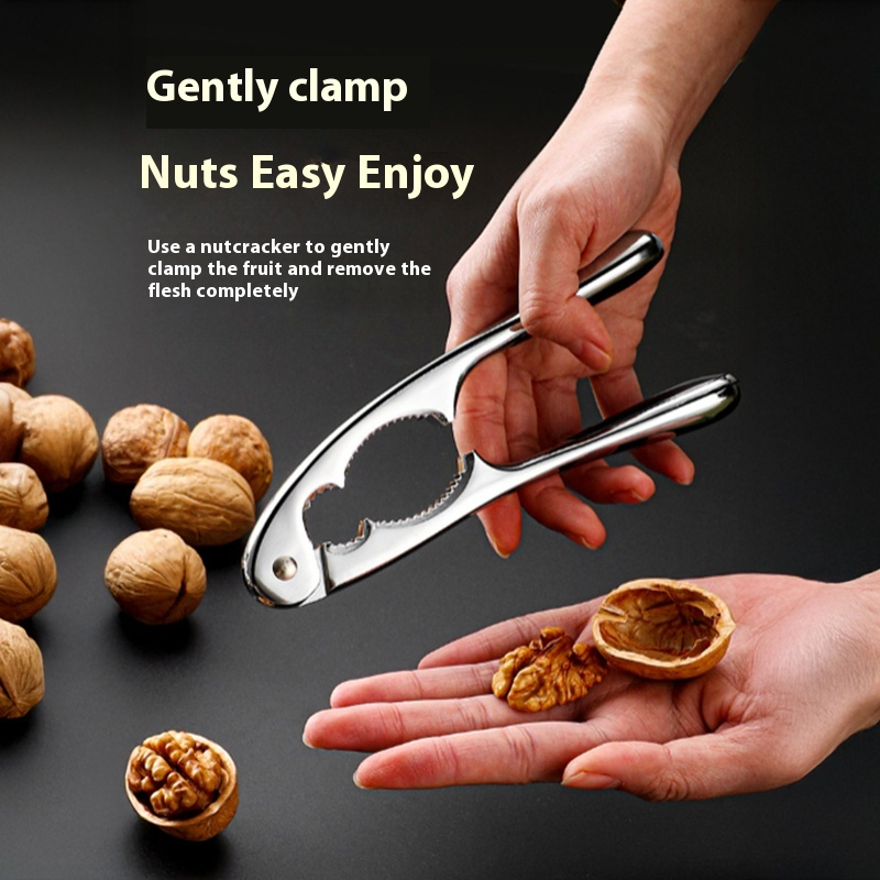Kitchen Gadgets Design - Alat Dapur Pembuka Kacang Manual Baja