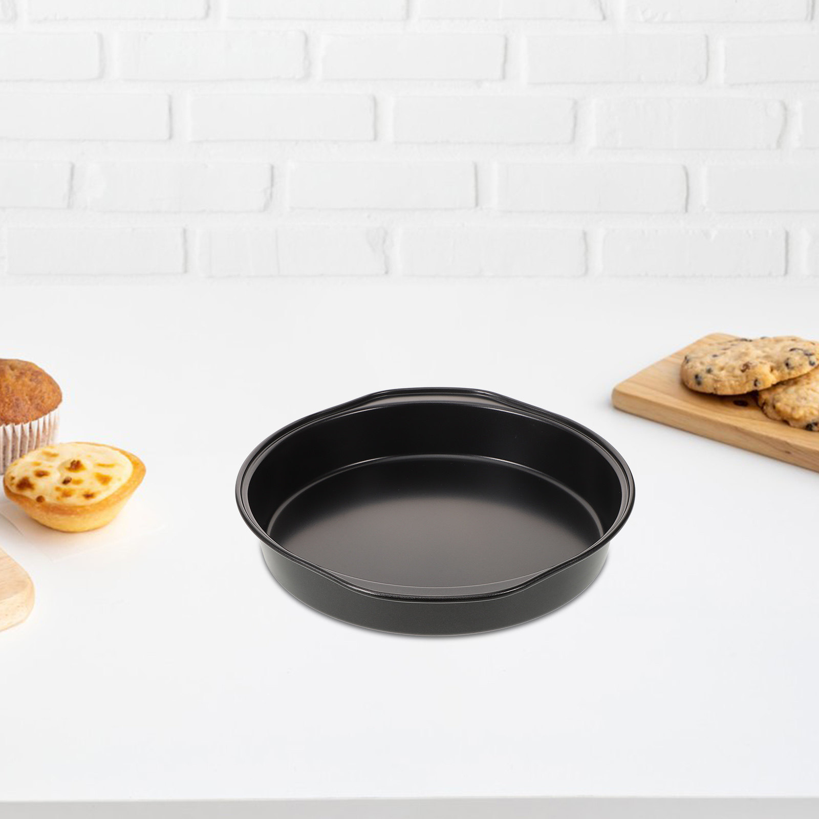 Pizza Stone Baking - Loyang Pizza Baja Karbon Anti Lengket