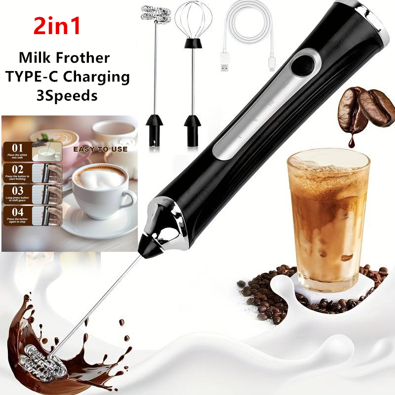 Kitchen Gadgets Design - Pengocok Susu Elektrik Nirkabel dan Pengocok
