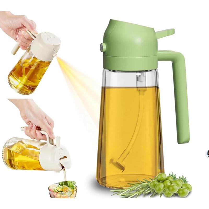 Kitchen Gadgets Oil Spray - Botol Semprot Minyak Zaitun Kaca 16oz/470ml