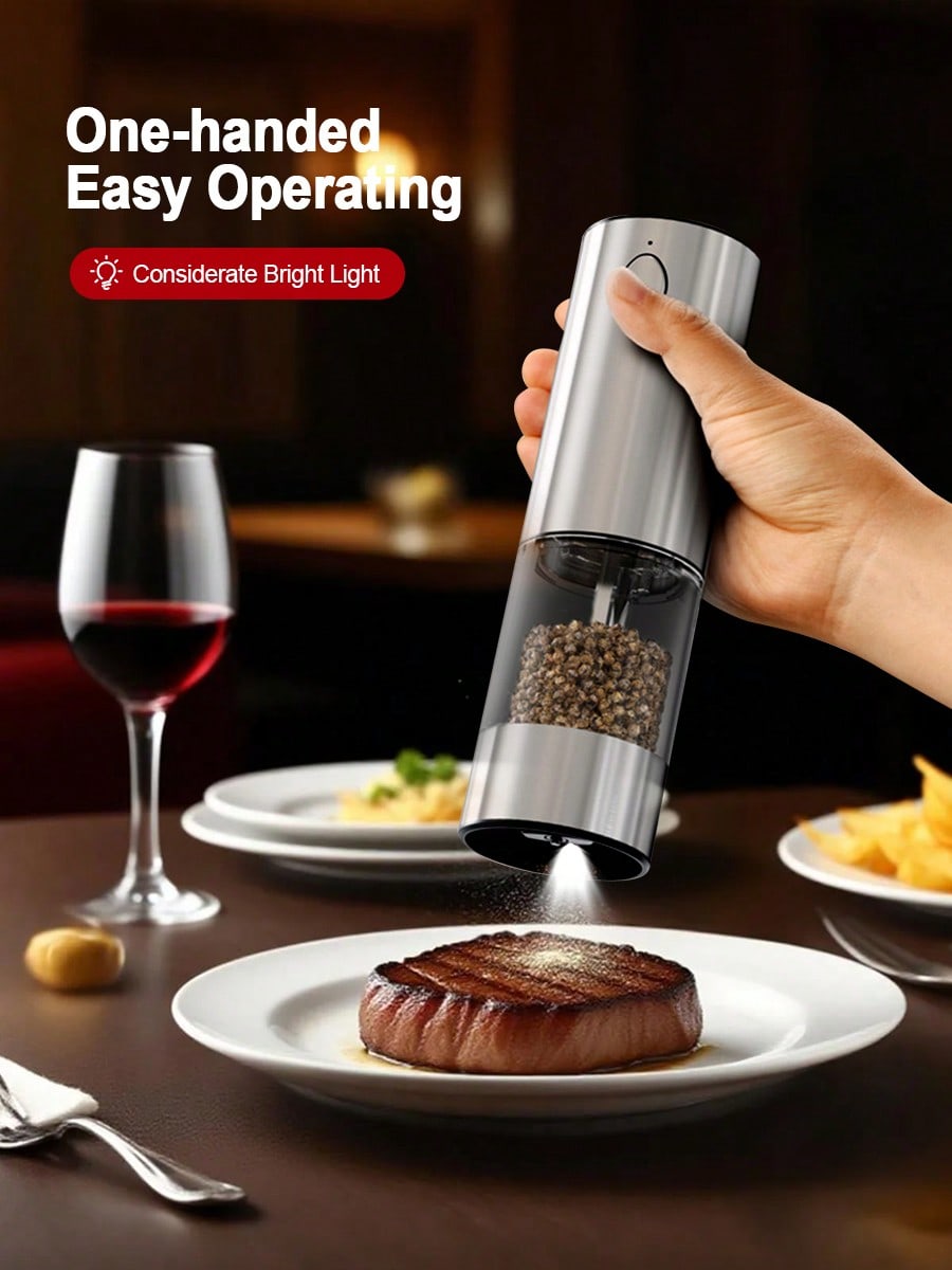 Kitchen Gadgets Gift Ideas - Set Penggiling Garam dan Merica Elektrik