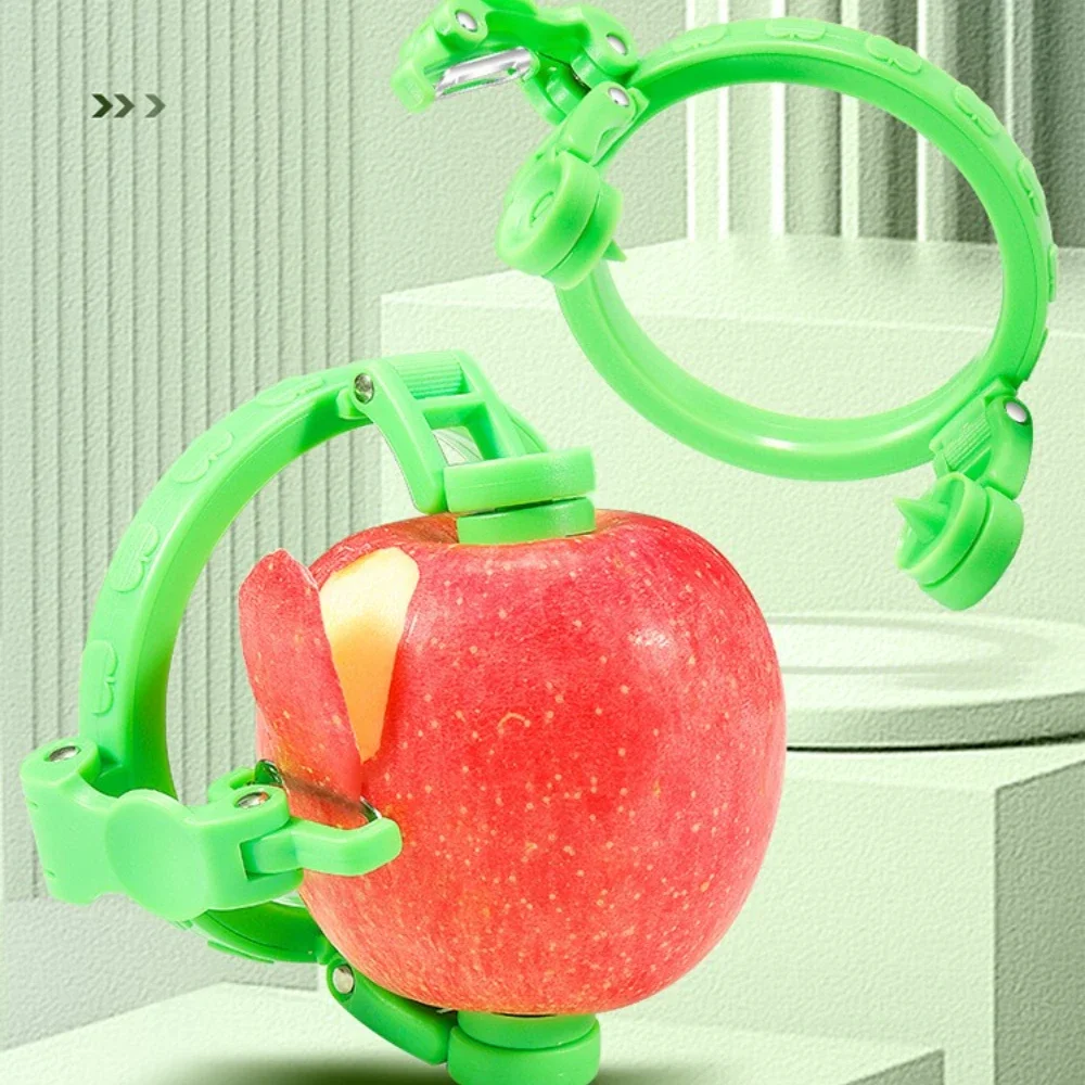 Kitchen Gadgets Gift Ideas - Pengupas Apel Putar Genggam, Pemotong Spiral