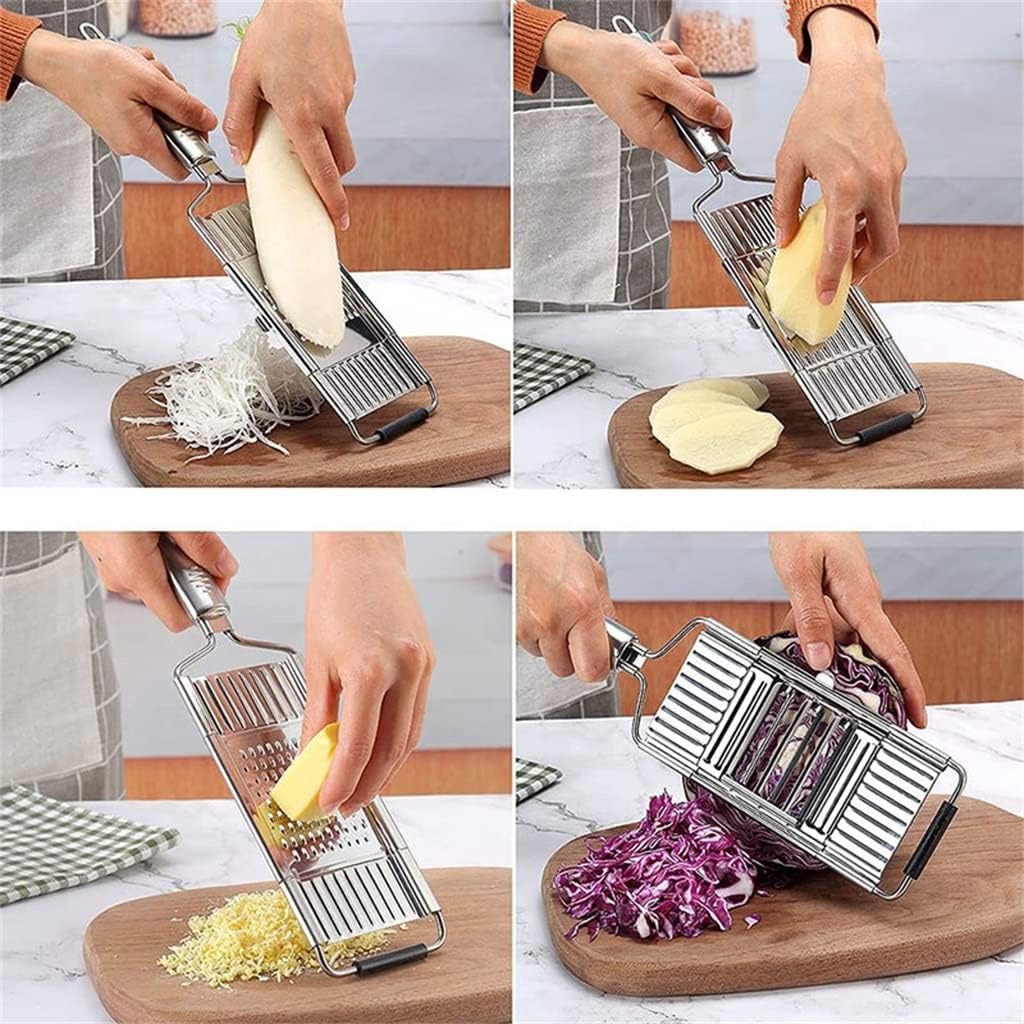 Cheese Grater Box - Set Parutan Makanan Genggam Profesional 4