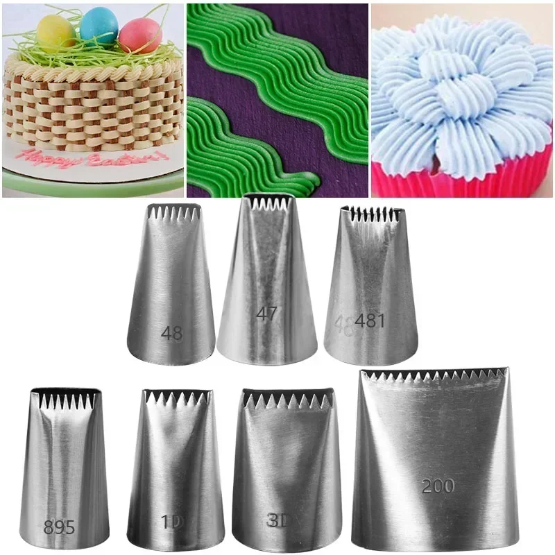 Kitchen Gadgets Baking - 1/3/4/5/7 Buah Gadget Dapur Keranjang Baru