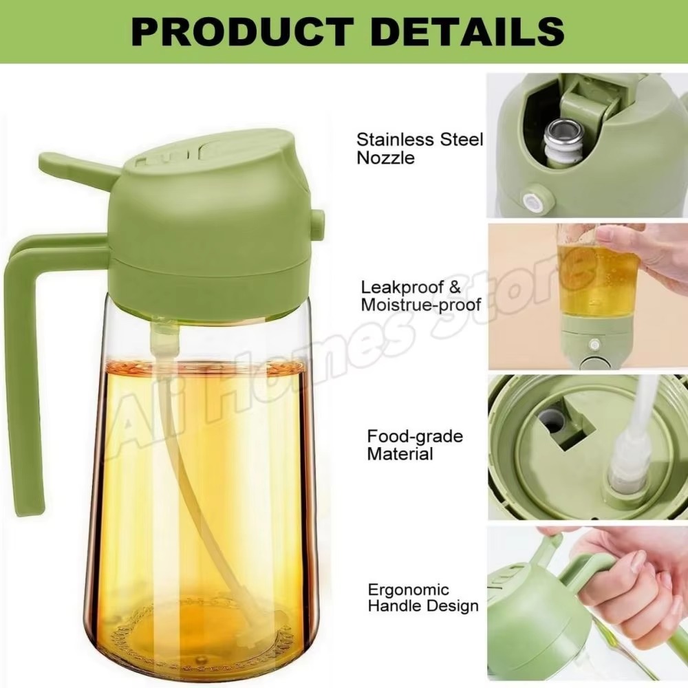 2 Buah Semprotan Minyak untuk  - Kitchen Gadgets Oil Spray ulasan dan harga