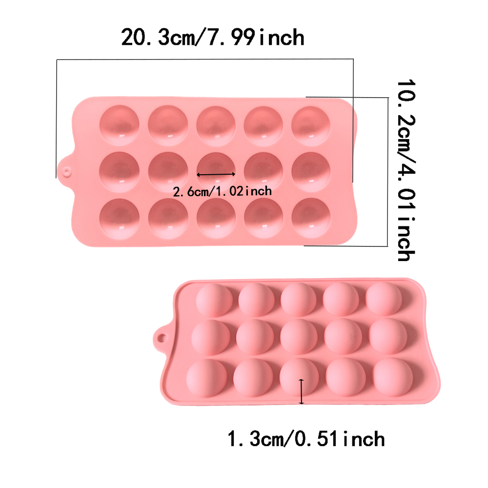 Cetakan silikon coklat setenga - Kitchen Gadgets Baking ulasan dan harga