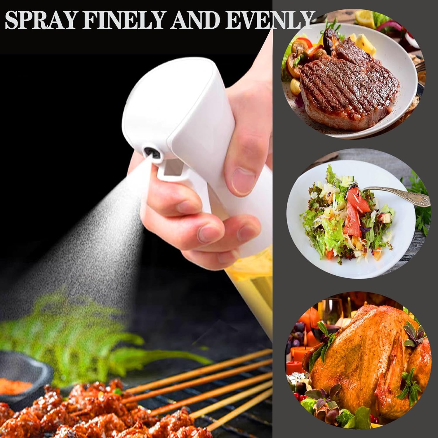 Botol Semprot Minyak 200/300/m - Kitchen Gadgets Oil Spray ulasan dan harga