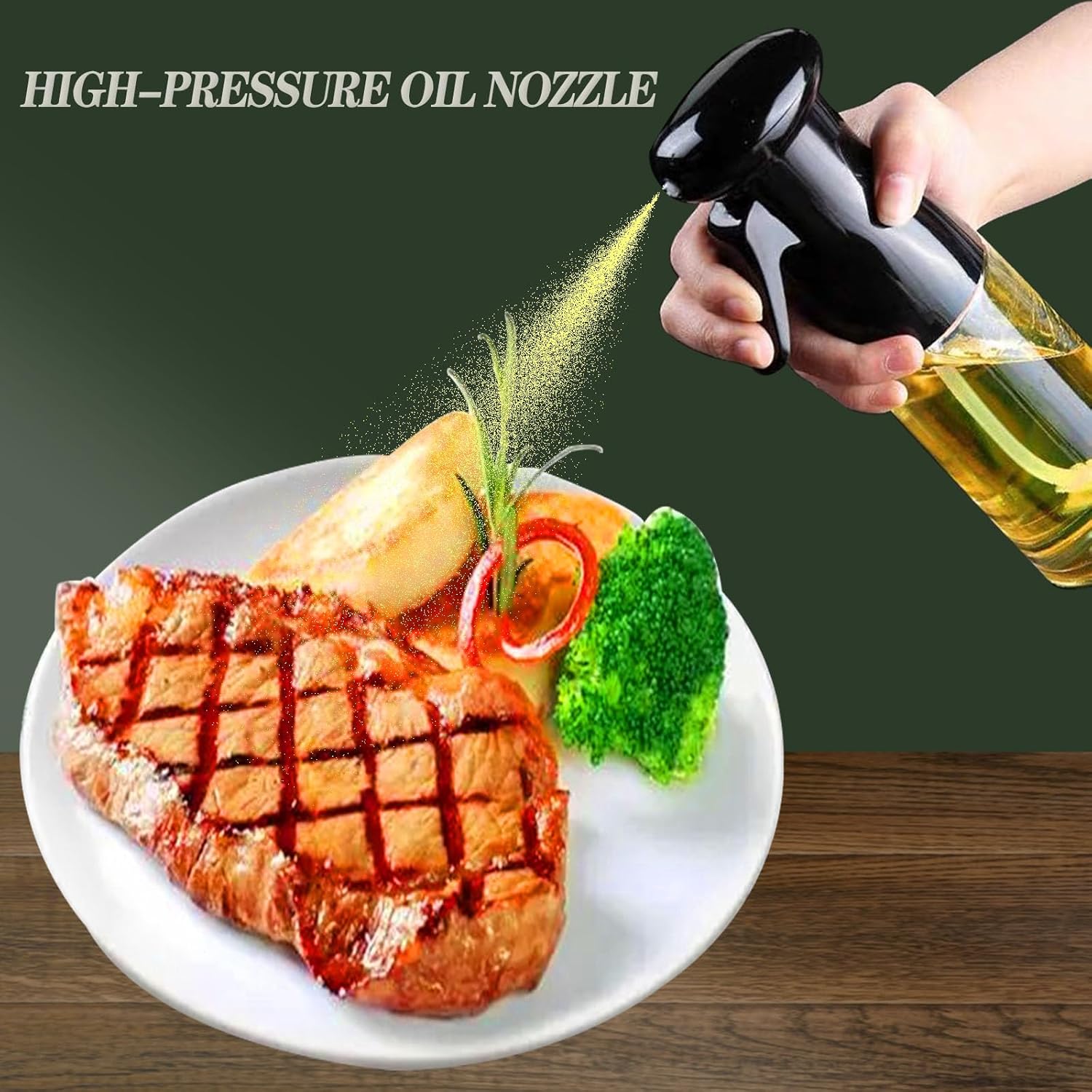 Botol Semprot Minyak 200/300/m - Kitchen Gadgets Oil Spray ulasan dan harga