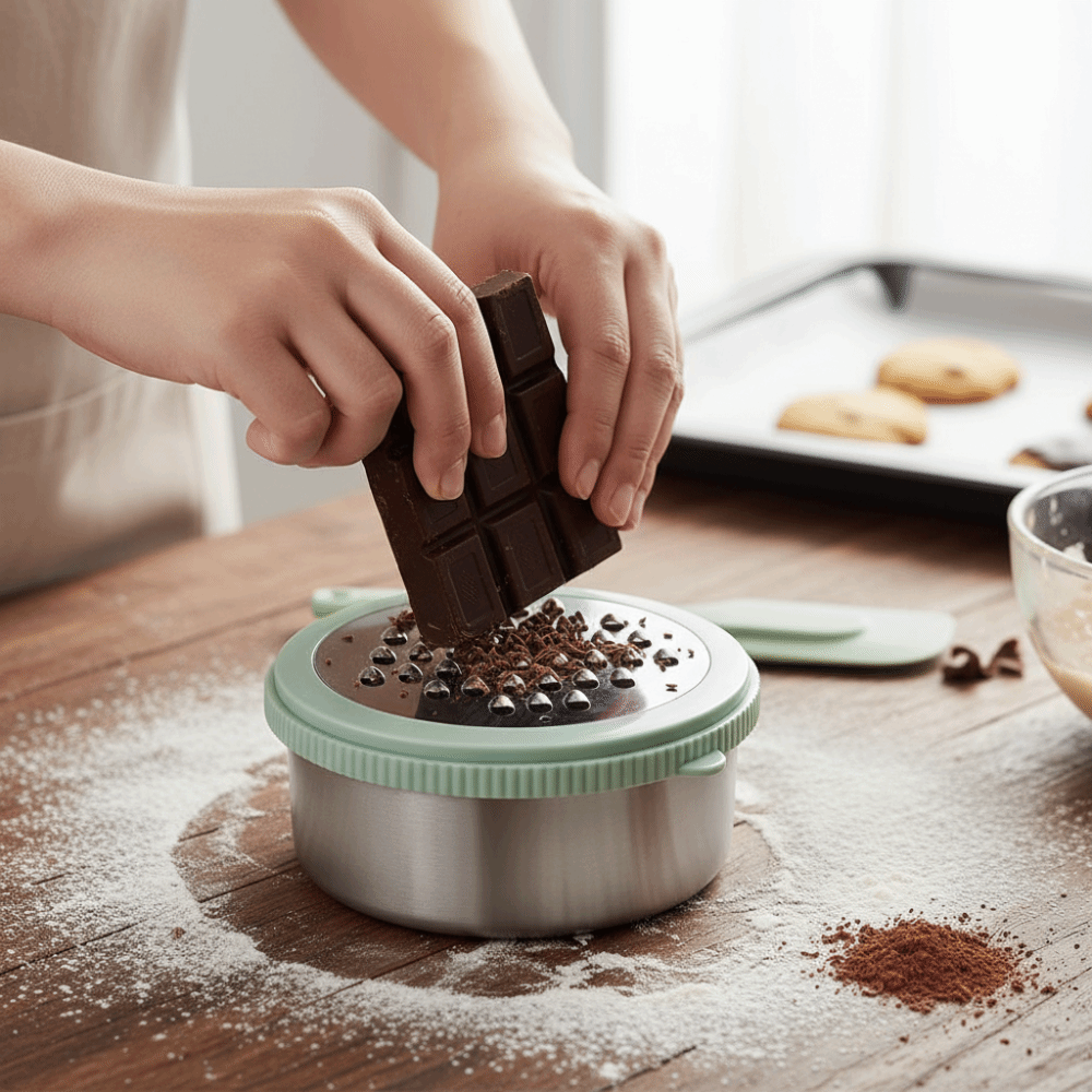 Parutan Keju Lemon 3 in 1 Manu - Cheese Grater Box ulasan dan harga