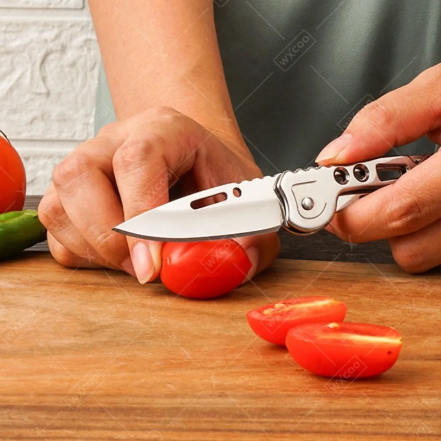 WXCOO Pisau Lipat Pisau Saku P - Kitchen Gadgets Design ulasan dan harga