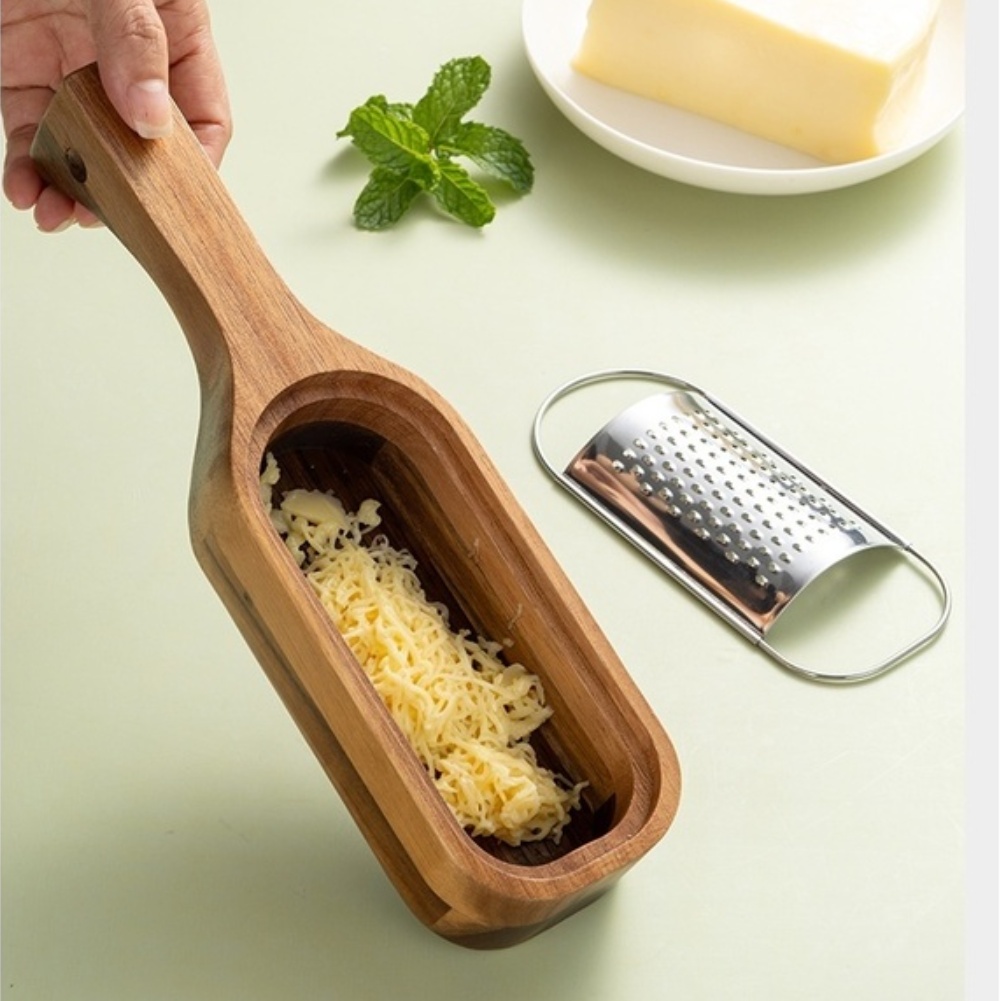 Parutan Keju Stainless Steel D - Cheese Grater Box ulasan dan harga