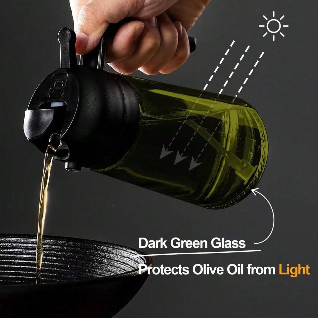 Botol Dispenser Minyak Zaitun  - Kitchen Gadgets Oil Spray ulasan dan harga