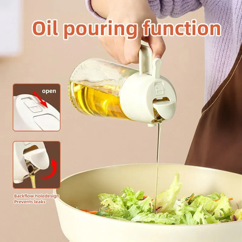Botol Semprot Minyak 2-in-1 Pl - Kitchen Gadgets Oil Spray ulasan dan harga