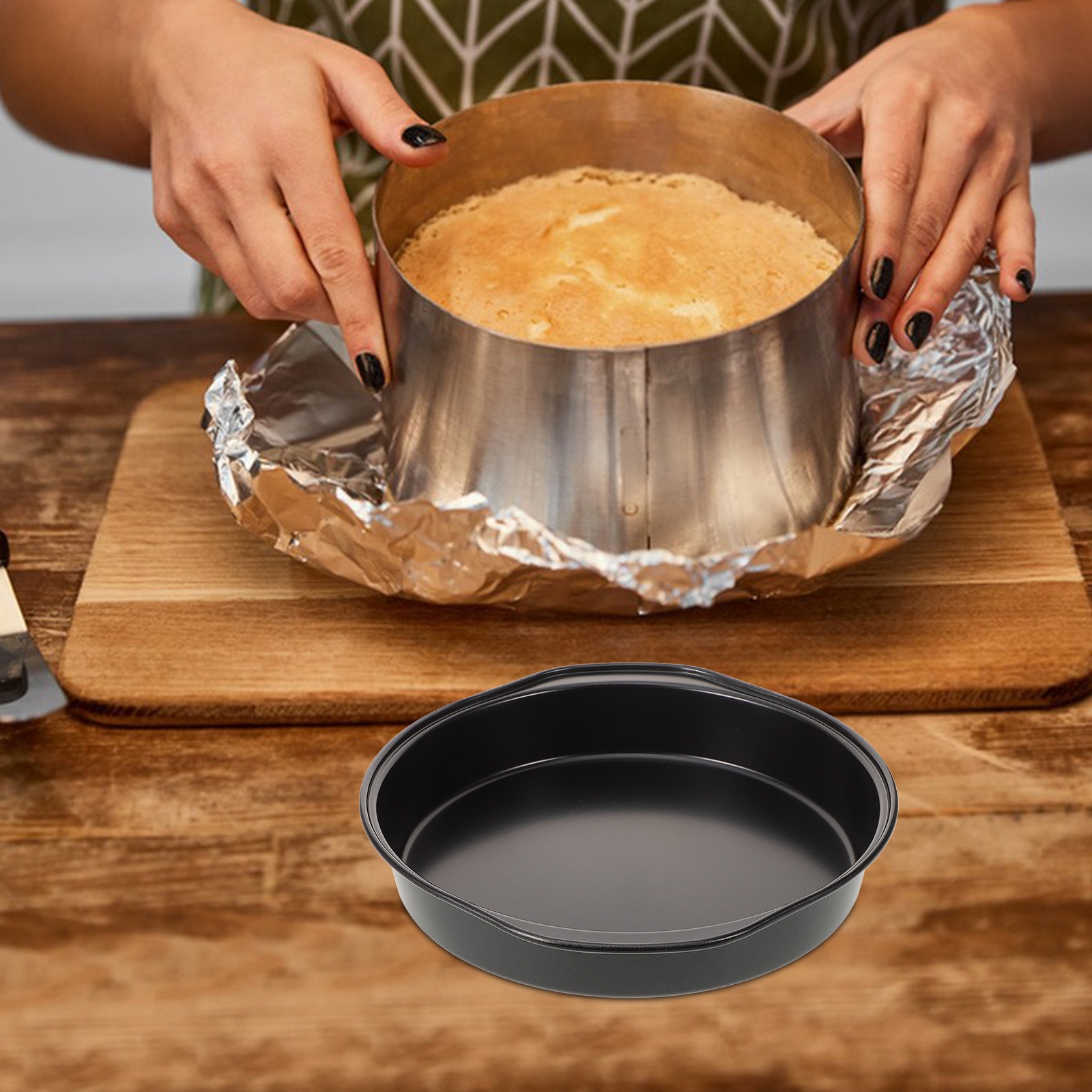 Loyang Pizza Baja Karbon Anti  - Pizza Stone Baking ulasan dan harga