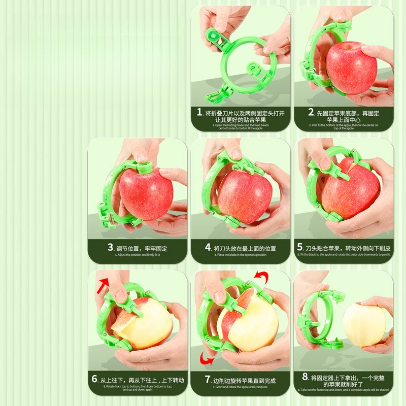 Pengupas Apel Putar Genggam, P - Kitchen Gadgets Gift Ideas ulasan dan harga
