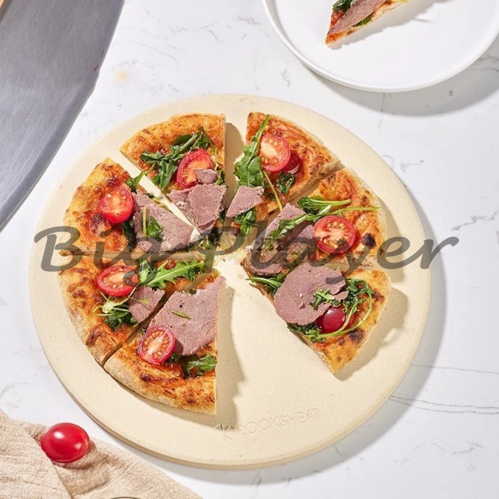 Batu Pizza Cordierite Food Gra - Pizza Stone Baking ulasan dan harga