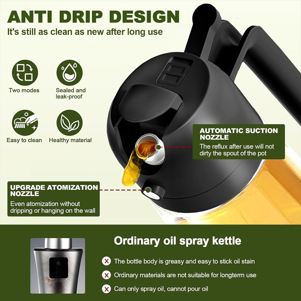 Penyemprot Minyak Zaitun 16oz/ - Kitchen Gadgets Oil Spray ulasan dan harga