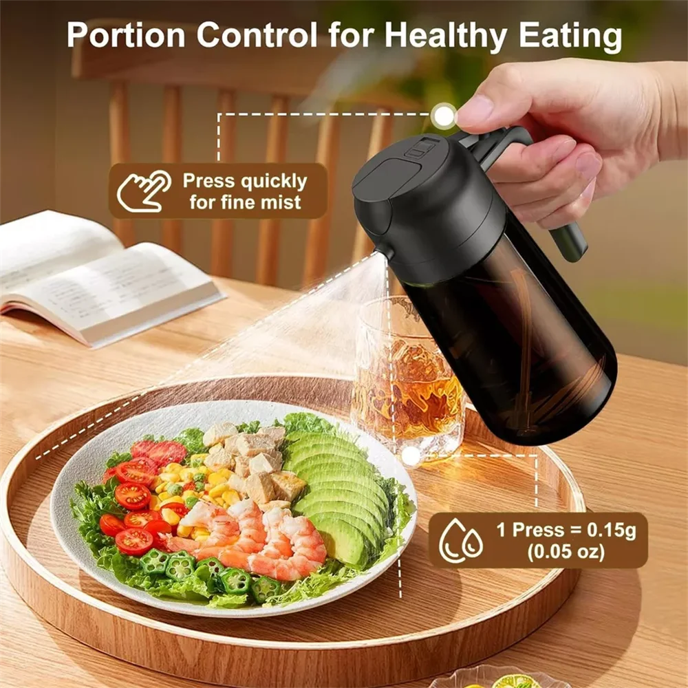 Botol Semprot Minyak Kaca 2-in - Kitchen Gadgets Oil Spray ulasan dan harga