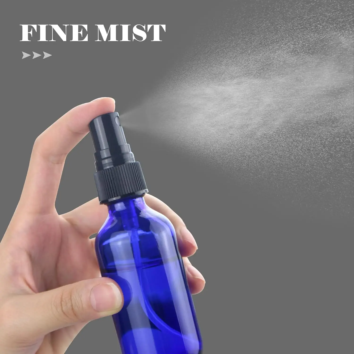 Botol semprot kaca biru dengan - Kitchen Gadgets Oil Spray ulasan dan harga