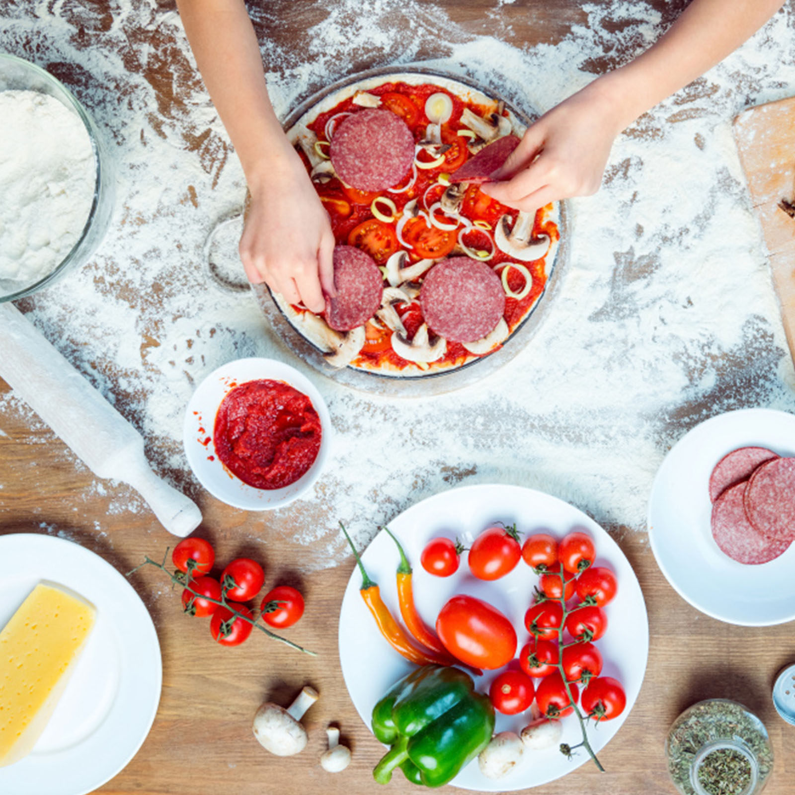 Cetakan Pizza Stainless Steel  - Pizza Stone Baking ulasan dan harga