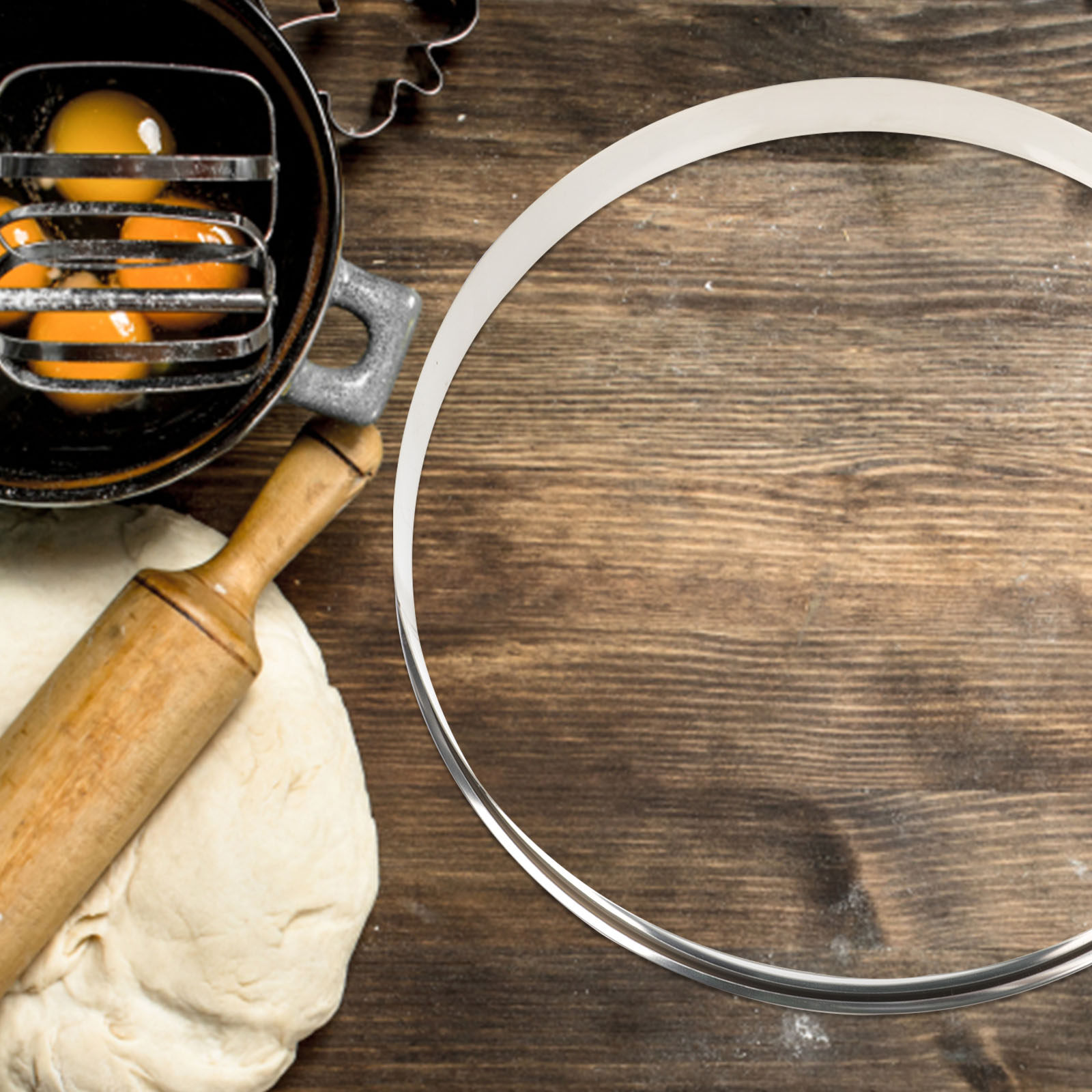 Cetakan Pizza Stainless Steel  - Pizza Stone Baking ulasan dan harga