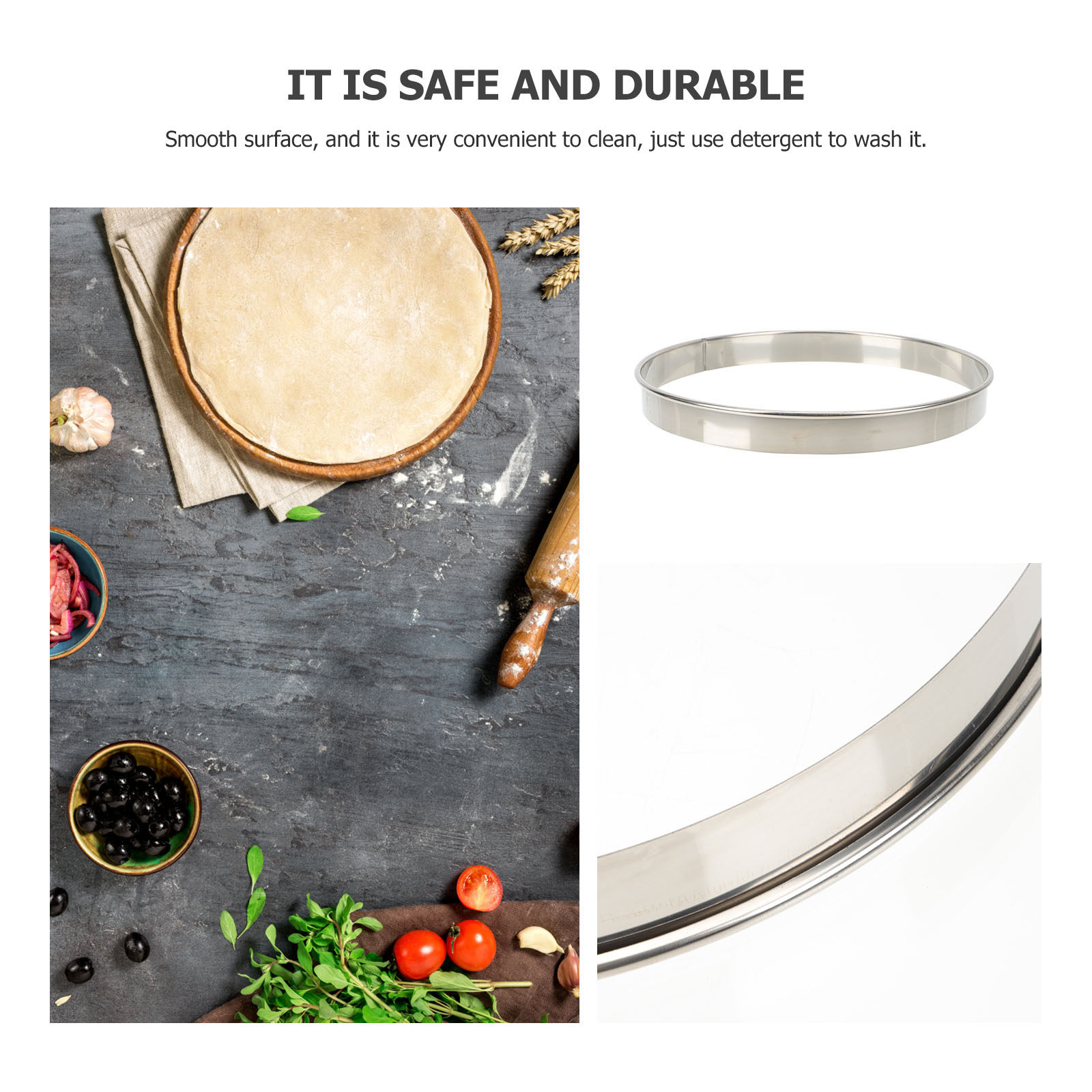 Cetakan Pizza Stainless Steel  - Pizza Stone Baking ulasan dan harga